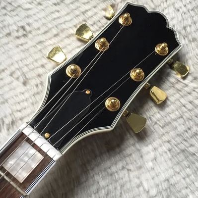 Guitare électrique sur mesure Hollow Byrdland Couleur bois or Hardware Archtop fournisseur