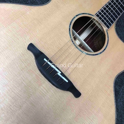 Une guitare acoustique en bois massif de Cocobolo fournisseur