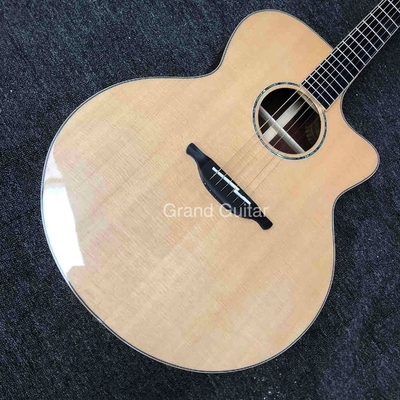 Une guitare acoustique en bois massif de Cocobolo fournisseur