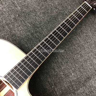 Une guitare acoustique en bois massif de Cocobolo fournisseur