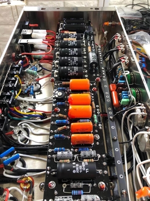 Custom 50W Dumble Clone Version améliorée SSS Corde en acier Singer Valve Amplificateur Série deux Rock Amps Style fournisseur