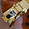 Guitare électrique à corps creux jazz 335, guitare électrique en or haut de gamme, avec système Tremolo, livraison gratuite fournisseur