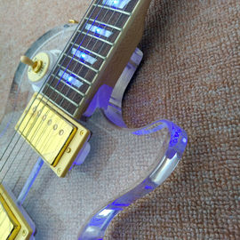 Guitare électrique acrylique standard de haute qualité, bois de rose fournisseur