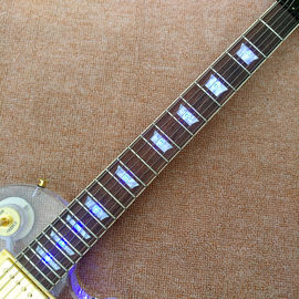 Guitare électrique acrylique standard de haute qualité, bois de rose fournisseur