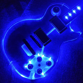Guitare électrique acrylique standard de haute qualité, bois de rose fournisseur