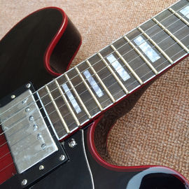 Guitare électrique 335 de haute qualité, Guitare électrique à double sortie, livraison gratuite. fournisseur