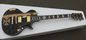 BLACK ESP style guitare à carrosserie solide, matériel en or, coupure unique Tuneomatic/stoptail bridge 2xHBs Livraison gratuite directement de fournisseur