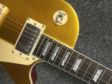 Guitare électrique à 6 cordes style guitare LP Standard 1959 Goldtop Top Guitare électrique Instruments de musique fournisseur