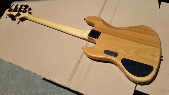 Guitare basse électrique à 5 cordes avec corps en ashwood, position 20 tonnes, clavier d'érable fournisseur