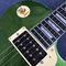 Nouveau standard LP 1959 R9 guitare électrique, haut vert et ébène, un morceau de cou et du corps, livraison gratuite fournisseur