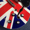 Corps creux Guitare électrique Jazz, drapeau britannique Guitare électrique Rosewood Fingerboard fournisseur