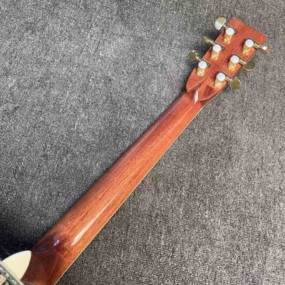 41 pouces type D Sunburst épinette solide Guitare acoustique Abalone Eboné fournisseur
