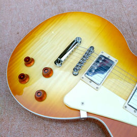Nouveau style de guitare électrique standard LP 1959 R9, haut en érable, ébène. fournisseur