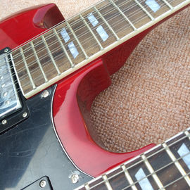 Red EDS1275 Magasin sur mesure double cou Guitare électrique 6/12 cordes Instrument de musique en gros fournisseur