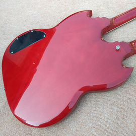 Red EDS1275 Magasin sur mesure double cou Guitare électrique 6/12 cordes Instrument de musique en gros fournisseur