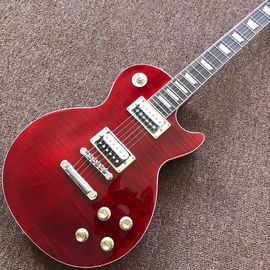 Vente en gros et à chaud OEM Custom Shop haut rouge standard SLASH Guitare électrique fournisseur