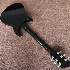 Vente en gros et vente à chaud OEM Custom Rickenback style noir Guitare électrique fournisseur