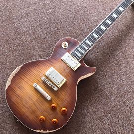 Nouveau style de haute qualité Custom Shop Limited Gibbons Pearly Gates Standard Relic LP Guitare électrique fournisseur