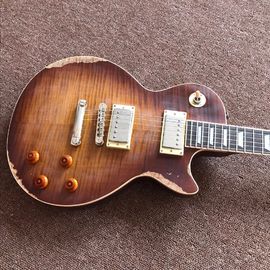 Nouveau style de haute qualité Custom Shop Limited Gibbons Pearly Gates Standard Relic LP Guitare électrique fournisseur