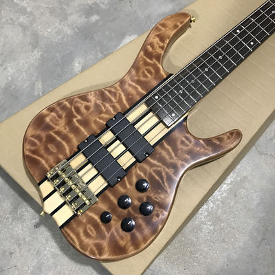 Guitare basse personnalisée de haute qualité de 2018 avec 5 cordes, Rosewood fingerboard fournisseur