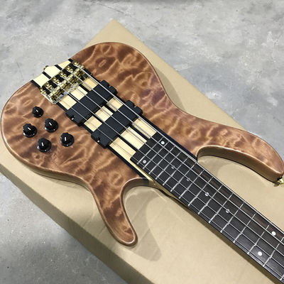 Guitare basse personnalisée de haute qualité de 2018 avec 5 cordes, Rosewood fingerboard fournisseur