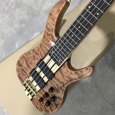 Guitare basse personnalisée de haute qualité de 2018 avec 5 cordes, Rosewood fingerboard fournisseur