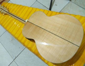 2018 Nouvelle guitare acoustique gaucher G200 haut en pin massif GB gaucher G200 guitare acoustique électrique fournisseur