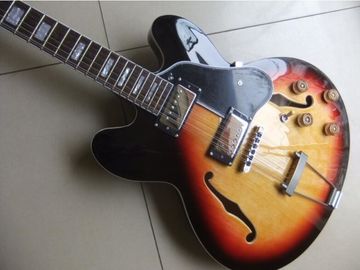 Vente en gros de guitare électrique à 12 cordes semi-hollow es 335 fournisseur