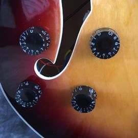 Guitare électrique Sunburst L5 avec matériel en or fournisseur