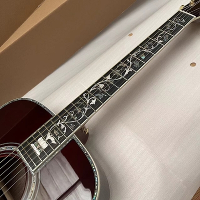 Une nouvelle guitare acoustique sur mesure en bois massif Sunburst 41&quot; type D fournisseur