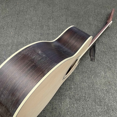 Corps OM45 personnalisé de 40 pouces DIY KIT Guitare acoustique sans peinture fournisseur