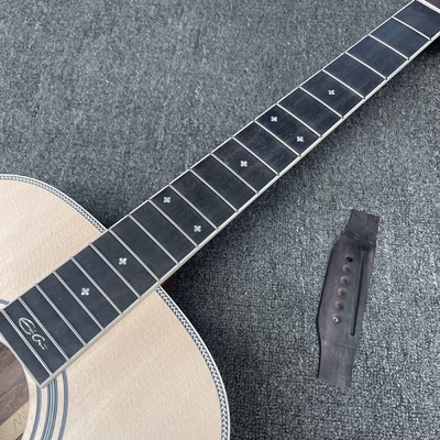 Corps OM45 personnalisé de 40 pouces DIY KIT Guitare acoustique sans peinture fournisseur