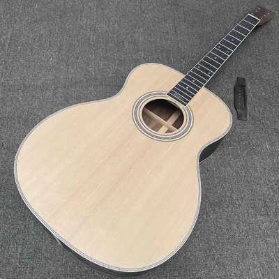 Corps OM45 personnalisé de 40 pouces DIY KIT Guitare acoustique sans peinture fournisseur