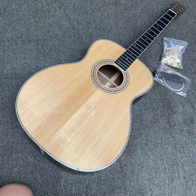 Corps OM45 personnalisé de 40 pouces DIY KIT Guitare acoustique sans peinture fournisseur