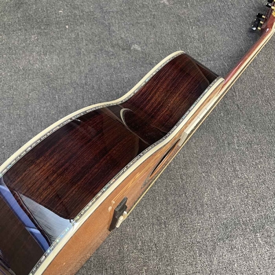 Guitare classique folk acoustique avec 43 mm de largeur de noix Abalone fournisseur