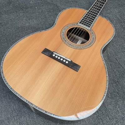 Guitare classique folk acoustique avec 43 mm de largeur de noix Abalone fournisseur