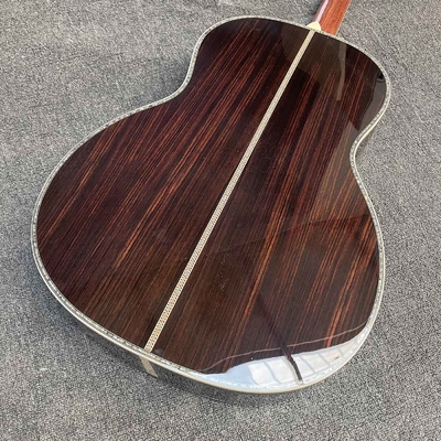 Guitare classique folk acoustique avec 43 mm de largeur de noix Abalone fournisseur