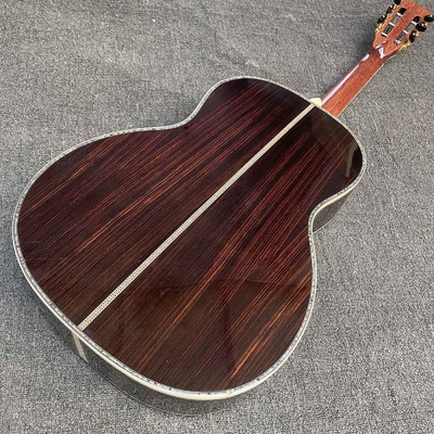 Guitare classique folk acoustique avec 43 mm de largeur de noix Abalone fournisseur