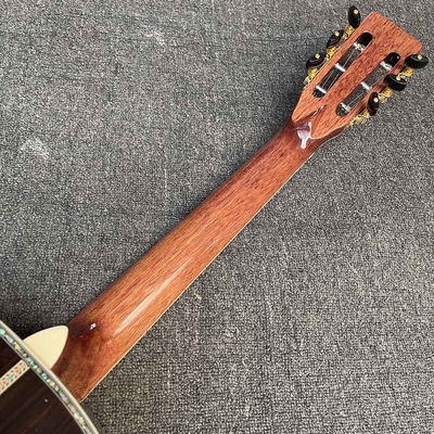 Guitare classique folk acoustique avec 43 mm de largeur de noix Abalone fournisseur