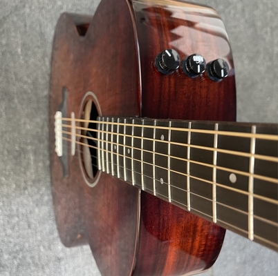 Guitare acoustique Jumbo en bois KOA personnalisée de 43 pouces avec BB Band électronique fournisseur