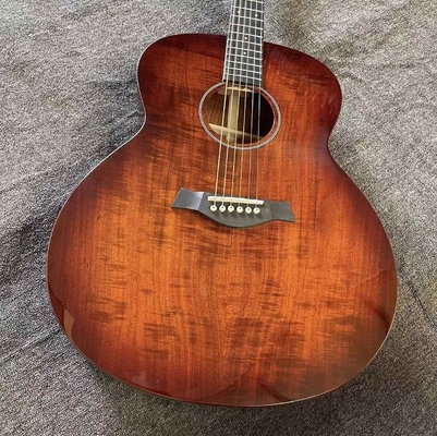 Guitare acoustique Jumbo en bois KOA personnalisée de 43 pouces avec BB Band électronique fournisseur