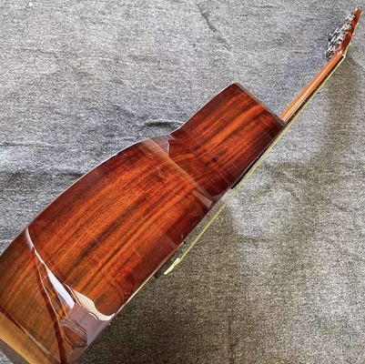 Guitare acoustique Jumbo en bois KOA personnalisée de 43 pouces avec BB Band électronique fournisseur