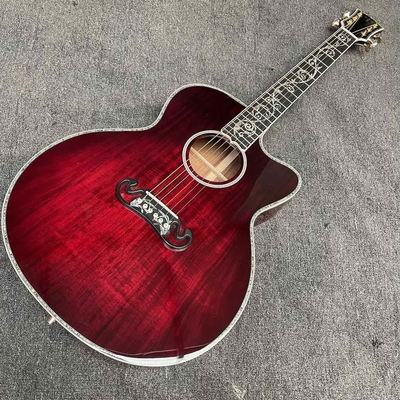 Guitare acoustique KOA en bois massif avec double pick-up S1-PRO V3 fournisseur