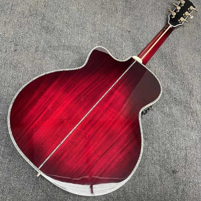 Guitare acoustique KOA en bois massif avec double pick-up S1-PRO V3 fournisseur