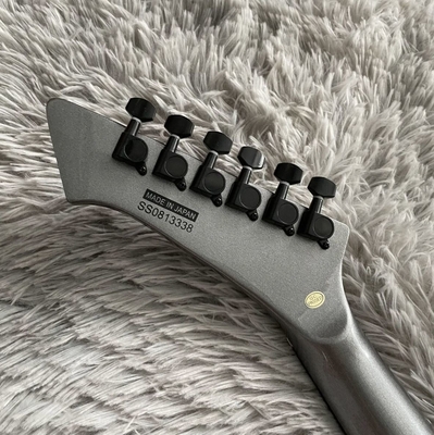 Guitare électrique camouflée personnalisée Snake Byte James Hetfield Signature avec capteur actif 9V, capteurs EMG, matériel noir fournisseur