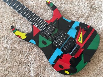 James Tyler guitare personnalisée Golden Hardwares Wilkson ponts perles rouges pickguard fournisseur