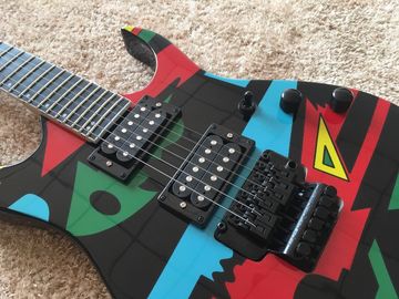 James Tyler guitare personnalisée Golden Hardwares Wilkson ponts perles rouges pickguard fournisseur