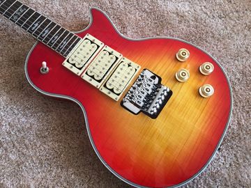 Guitare personnalisée LP avec Floyd rose bridge et 3 Humbacker Ace Frehley Budokan Signature LP personnalisée Guitare électrique Lightnin fournisseur