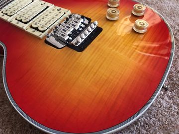 Guitare personnalisée LP avec Floyd rose bridge et 3 Humbacker Ace Frehley Budokan Signature LP personnalisée Guitare électrique Lightnin fournisseur