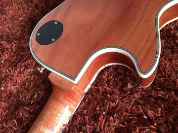 Boutique de guitare sur mesure LP guitare sur mesure Corps naturel couvert Tablette d'ébène fournisseur
